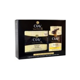 Набор антивозрастной крем-Olay Total Effects 7 in One Age Defying Moisturiser Total Effect Wet Wipes Pack of 20