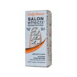 Настоящие полоски лака для ногтей-Sally Hansen Salon Effects Real Nail Polish Strips
