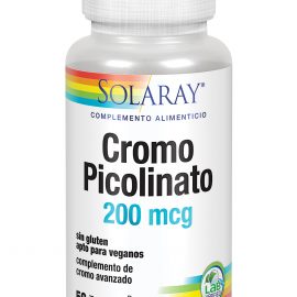 Solaray Chromium Picolinate 50 Tabletas