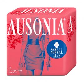 Ausonia Normal With Wings Sanitary Towels 14 Units