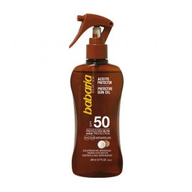 Babaria Coconut Protective Sun Oil Spf50 200ml