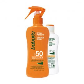 Babaria Sunscreen Spray Spf50 200ml Set 2 Pieces