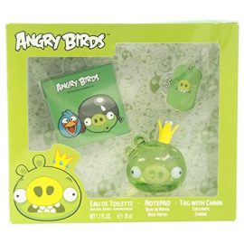 Angry Birds Pig Eau De Toilette Spray 50ml Set 3 Pieces