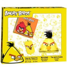 Angry Birds Yellow Eau De Toilette Spray 50ml Set 3 Pieces