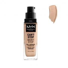 Nyx Can´t Stop Won´t Stop Full Coverage Foundation Vanilla 30ml