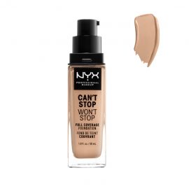 Nyx Can´t Stop Won´t Stop Full Coverage Foundation Natural 30ml