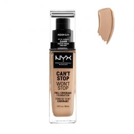 Nyx Can´t Stop Won´t Stop Full Coverage Foundation Medium Olive 30ml