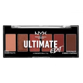 Nyx Ultimate Edit Petite Shadow Palette Warm Neutrals 6x1,2
