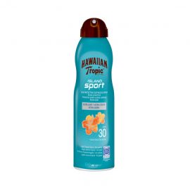 Hawaiian Tropic Island Sport Sun Protection Continuous Spray Ultra Light Spf30 220ml