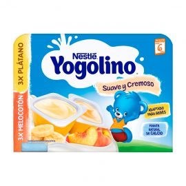 Nestlé Yogolino Banana and Peach 6x60g