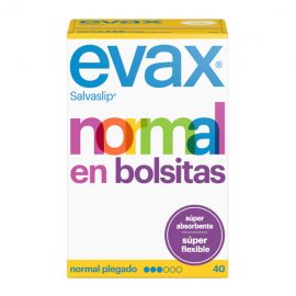 Evax  Normal Fresh Pantyliners Small Bags 40 Units
