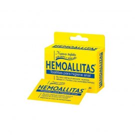 Hemoallitas Wipes For Anal Hygiene 10 Units
