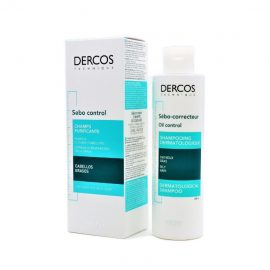 Vichy Dercos Oily Hair Sebum Control Shampoo 200ml