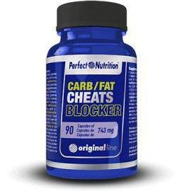 Perfect Nutrition Cheats Blocker Carb y Fat 90 Cápsulas 743 Mg